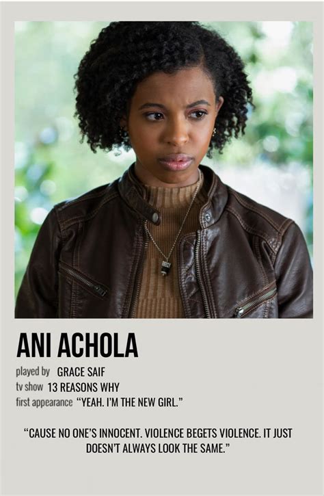 chloe 13 reasons|ani achola.